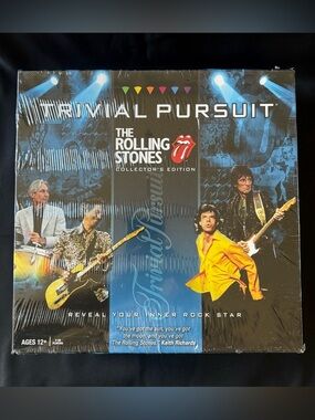The Rolling Stones Trivial Pursuit Collectors Edition Board Game USAopoly SEALED